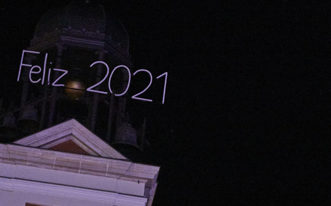 Imagen de la Puerta del Sol de Madrid, durante la pasada nochevieja Imagen de la Puerta del Sol de Madrid, durante la pasada nochevieja