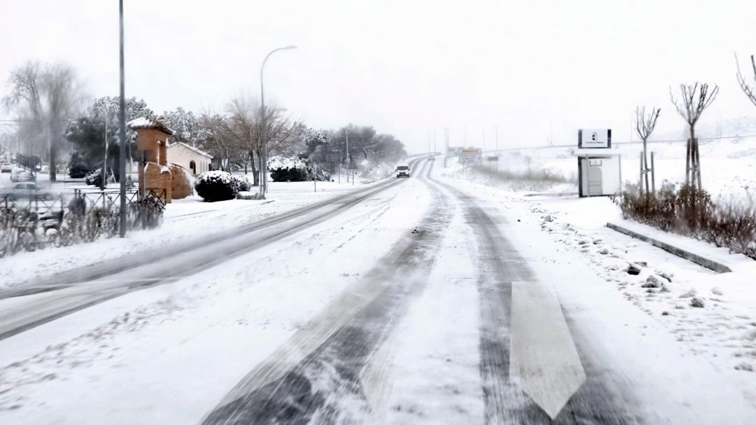 Alerta roja en varias provincias de Castilla-La Mancha por el temporal de nieve Alerta roja en varias provincias de Castilla-La Mancha por el temporal de nieve