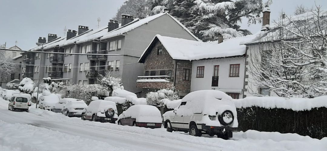 Villablino nevado Villablino nevado