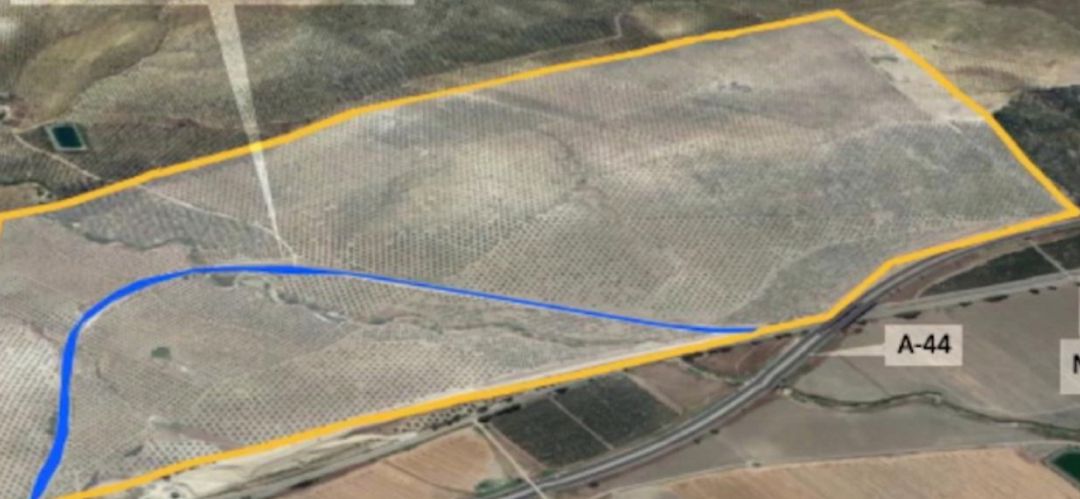 Terrenos previstos para la ubicación de la base militar del plan Colce. Terrenos previstos para la ubicación de la base militar del plan Colce.