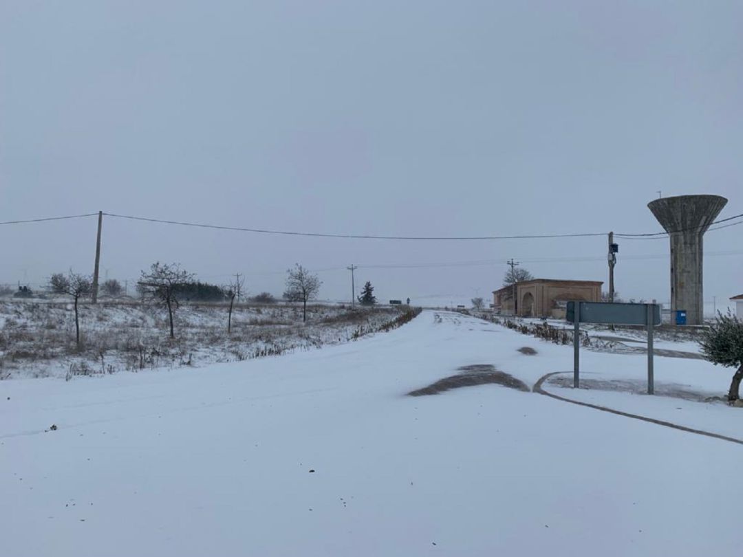 Estado que presentaba la carretera que une Medina del Campo y Rodilana Estado que presentaba la carretera que une Medina del Campo y Rodilana