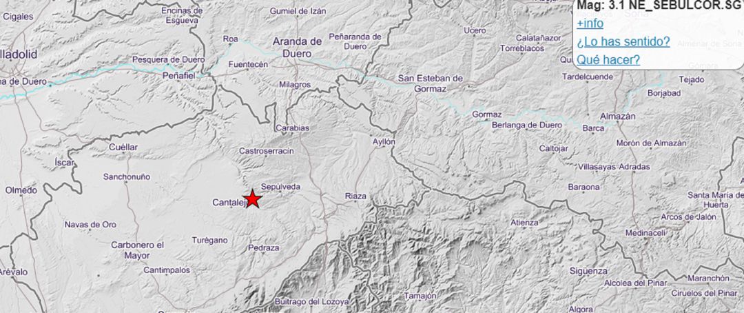 Terremoto en Sebúlcor Terremoto en Sebúlcor