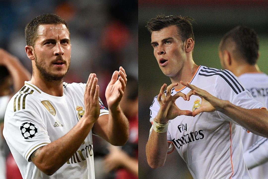 Hazard y Bale en su estancia en el Real Madrid Hazard y Bale en su estancia en el Real Madrid