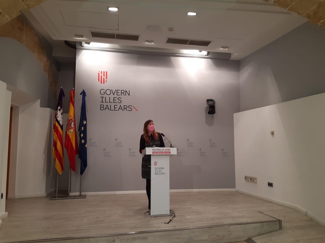 La consellera de Salut, Patricia Gómez, durante comparecencia. La consellera de Salut, Patricia Gómez, durante comparecencia.
