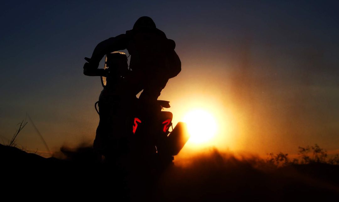 Joan Barreda, en el Rally Dakar. Joan Barreda, en el Rally Dakar.