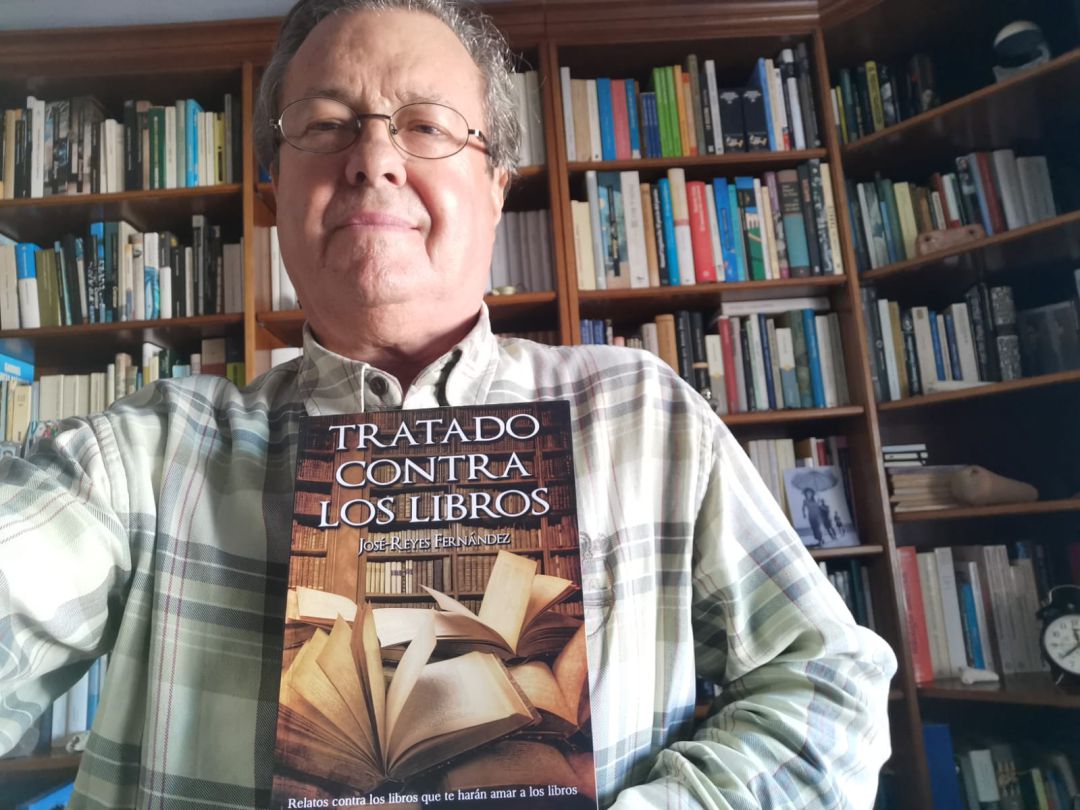 José-Reyes Fernández, autor de "Tratado contra los libros".
José-Reyes Fernández, autor de "Tratado contra los libros".