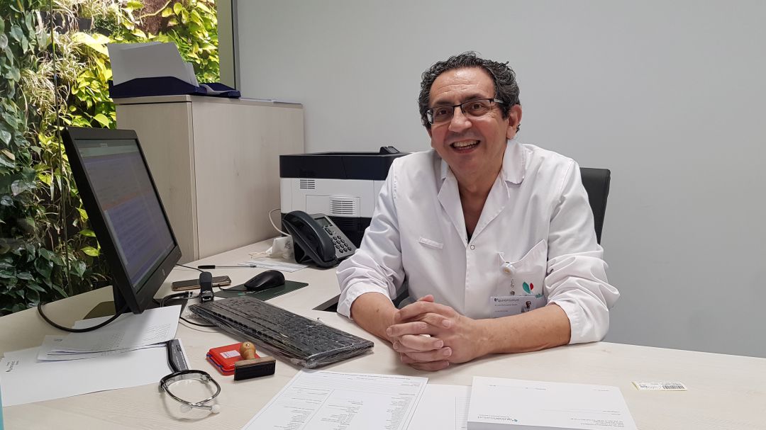 Dr. José María Ignacio, jefe de Neumología en el Hospital Quirón Campo de Gibraltar Dr. José María Ignacio, jefe de Neumología en el Hospital Quirón Campo de Gibraltar