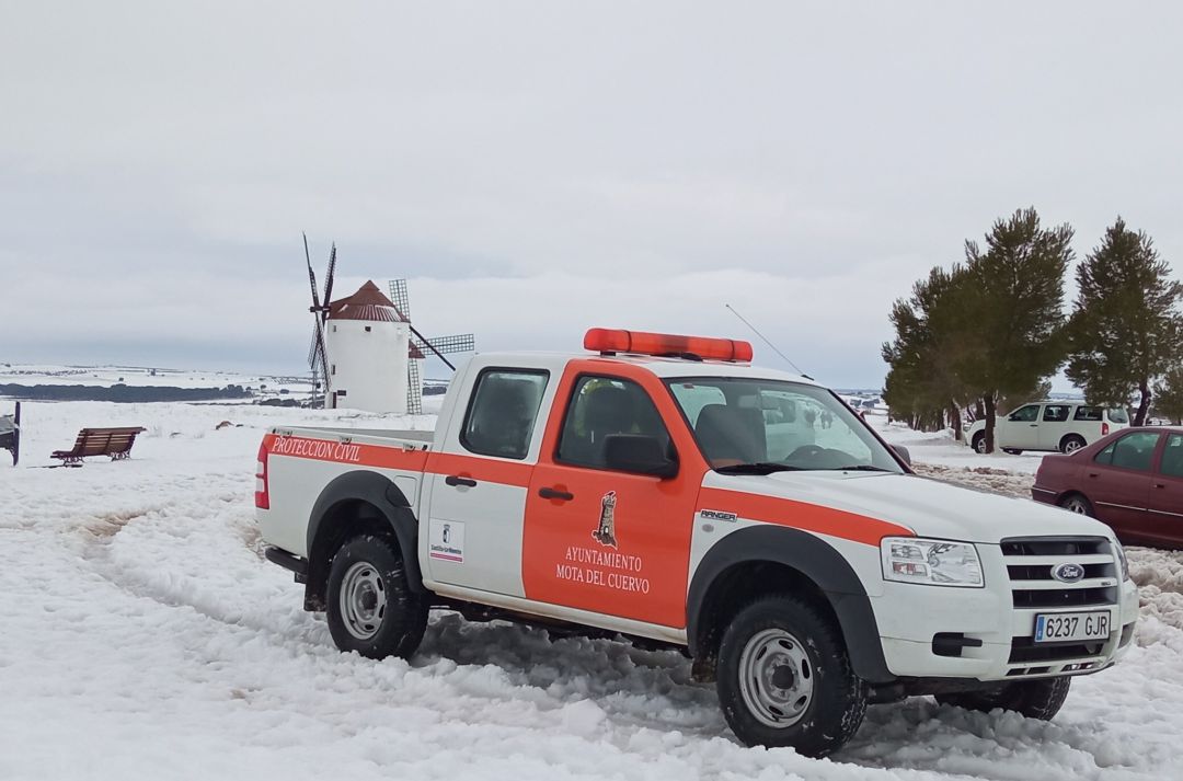 Nieve en la Sierra de Los Molinos, 'El balcón de La Mancha' Nieve en la Sierra de Los Molinos, 'El balcón de La Mancha'