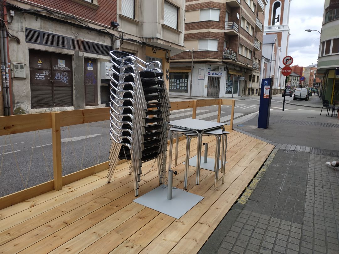 Sólo se podrán abrir las terrazas Sólo se podrán abrir las terrazas