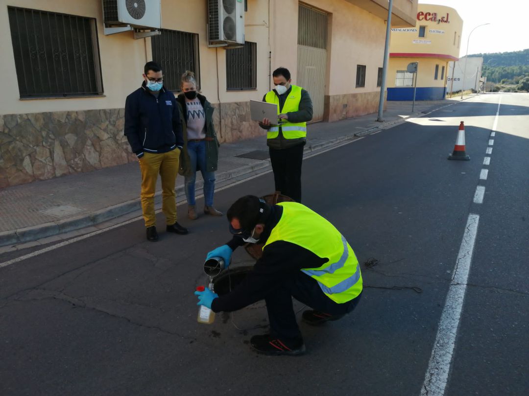 Recogida de muestras en L'Alcora Recogida de muestras en L'Alcora