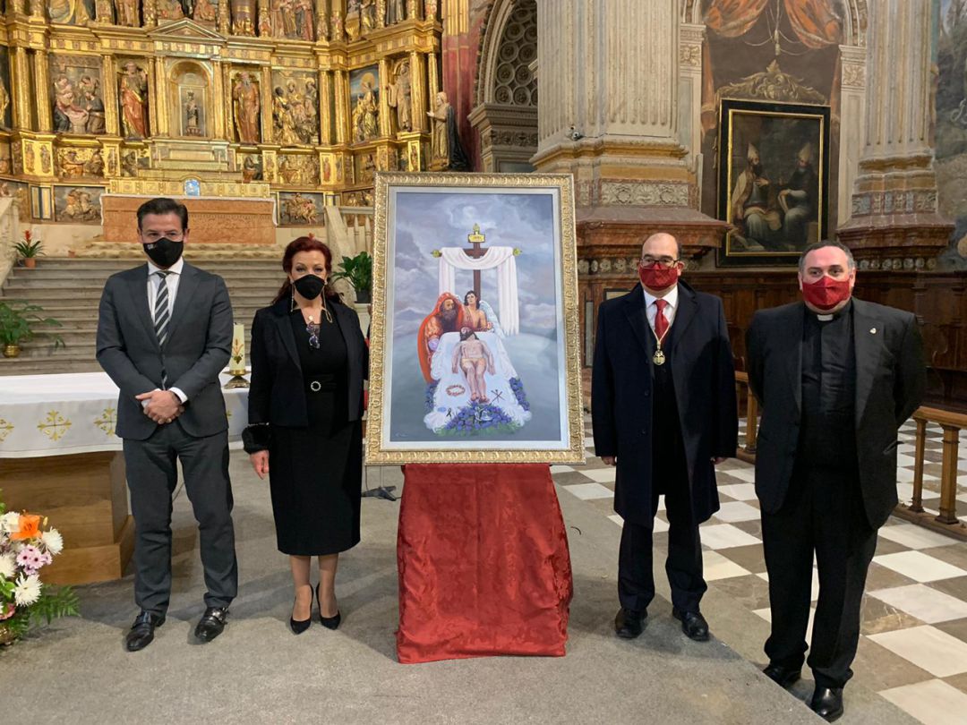 Presentación del cartel de la Semana Santa de Granada 2021 celebrada este 10 de enero en la iglesia del Monasterio de San Jerónimo Presentación del cartel de la Semana Santa de Granada 2021 celebrada este 10 de enero en la iglesia del Monasterio de San Jerónimo