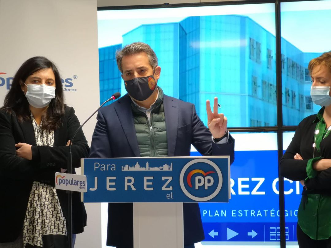 Antonio Saldaña, portavoz del PP Antonio Saldaña, portavoz del PP