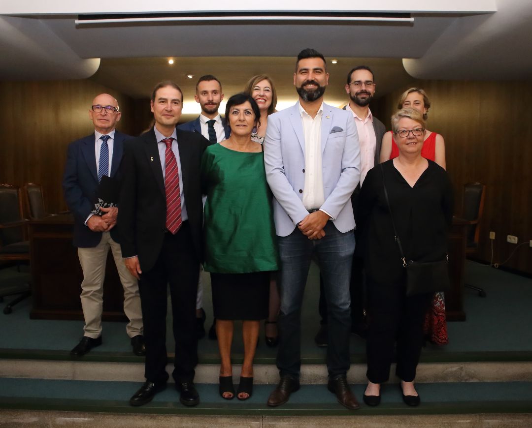 El equipo de gobierno de Teulada el día de la investidura El equipo de gobierno de Teulada el día de la investidura