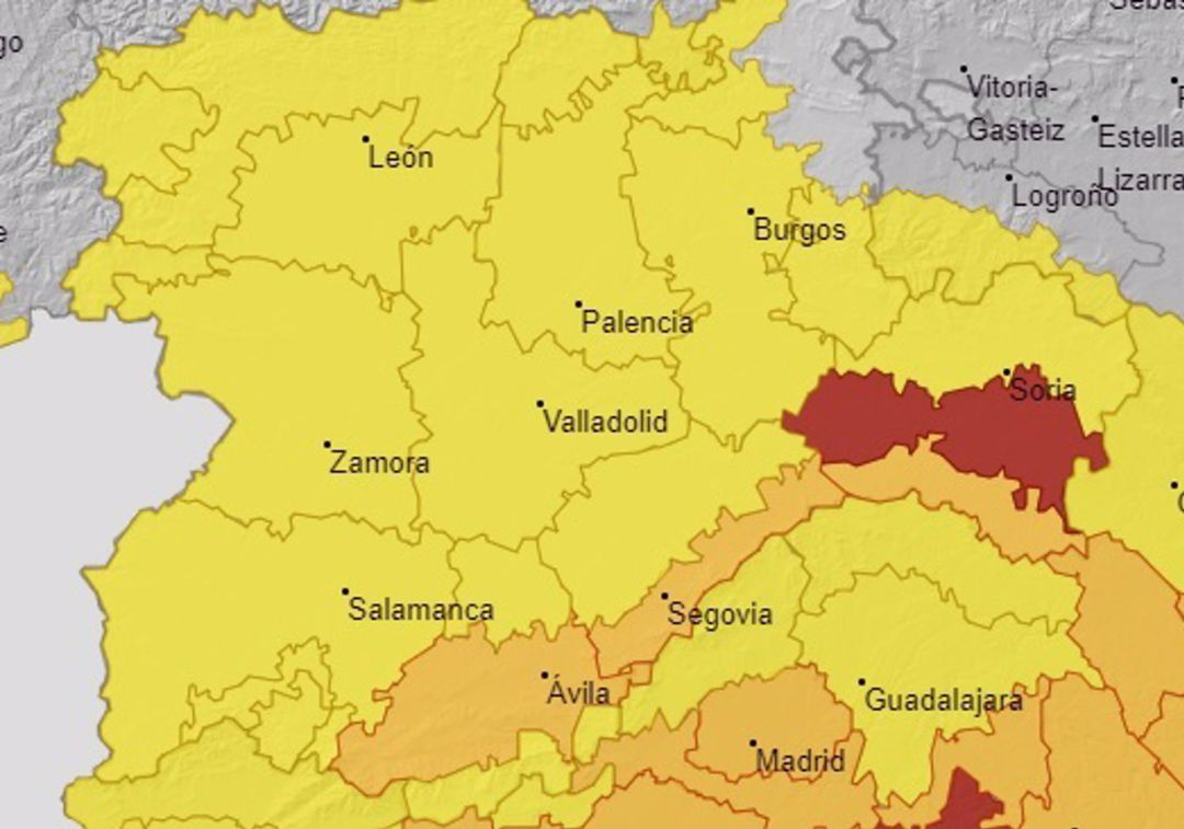Previsión Aemet para Castilla y León Previsión Aemet para Castilla y León