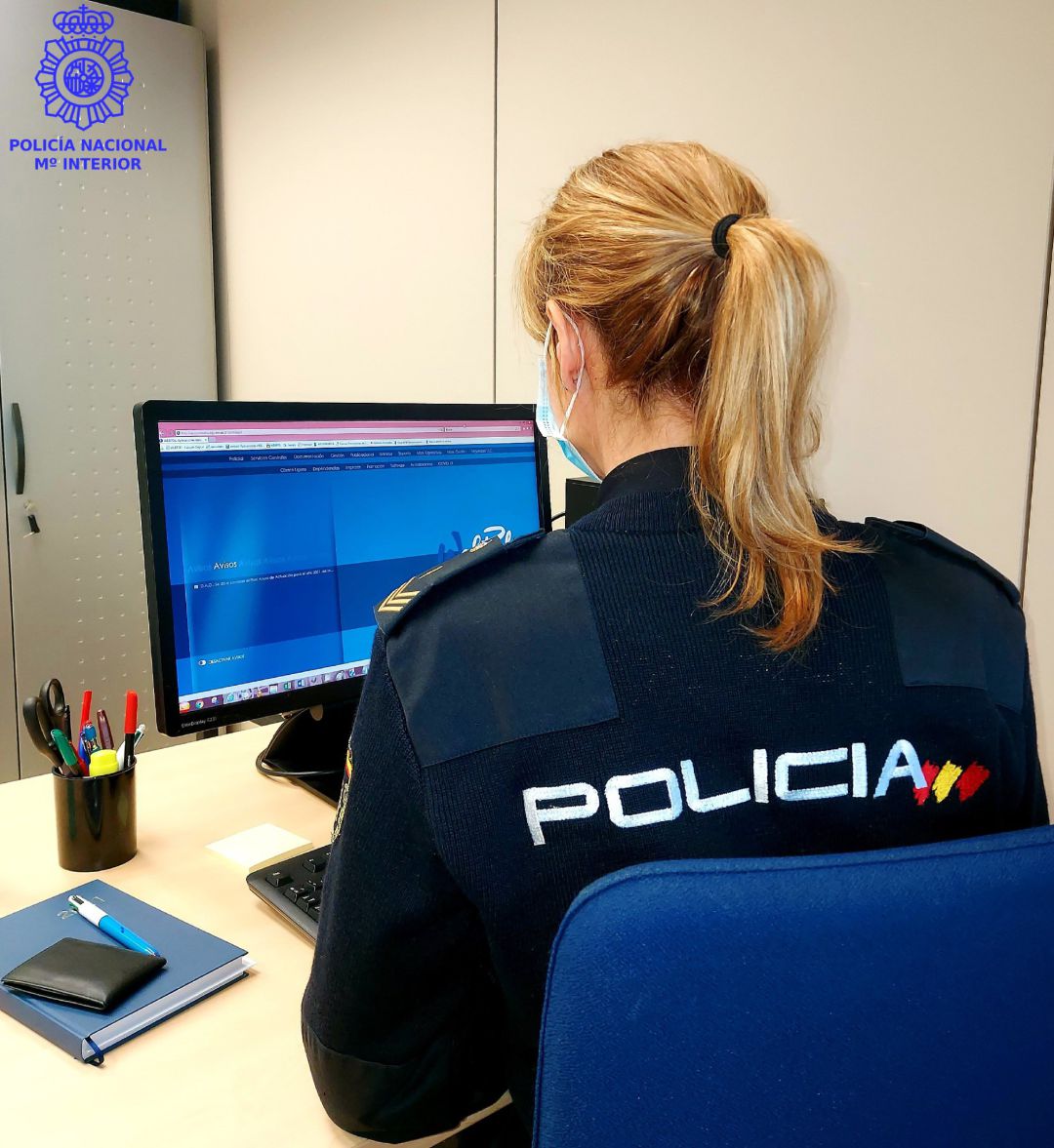 Policía Nacional trabajando Policía Nacional trabajando