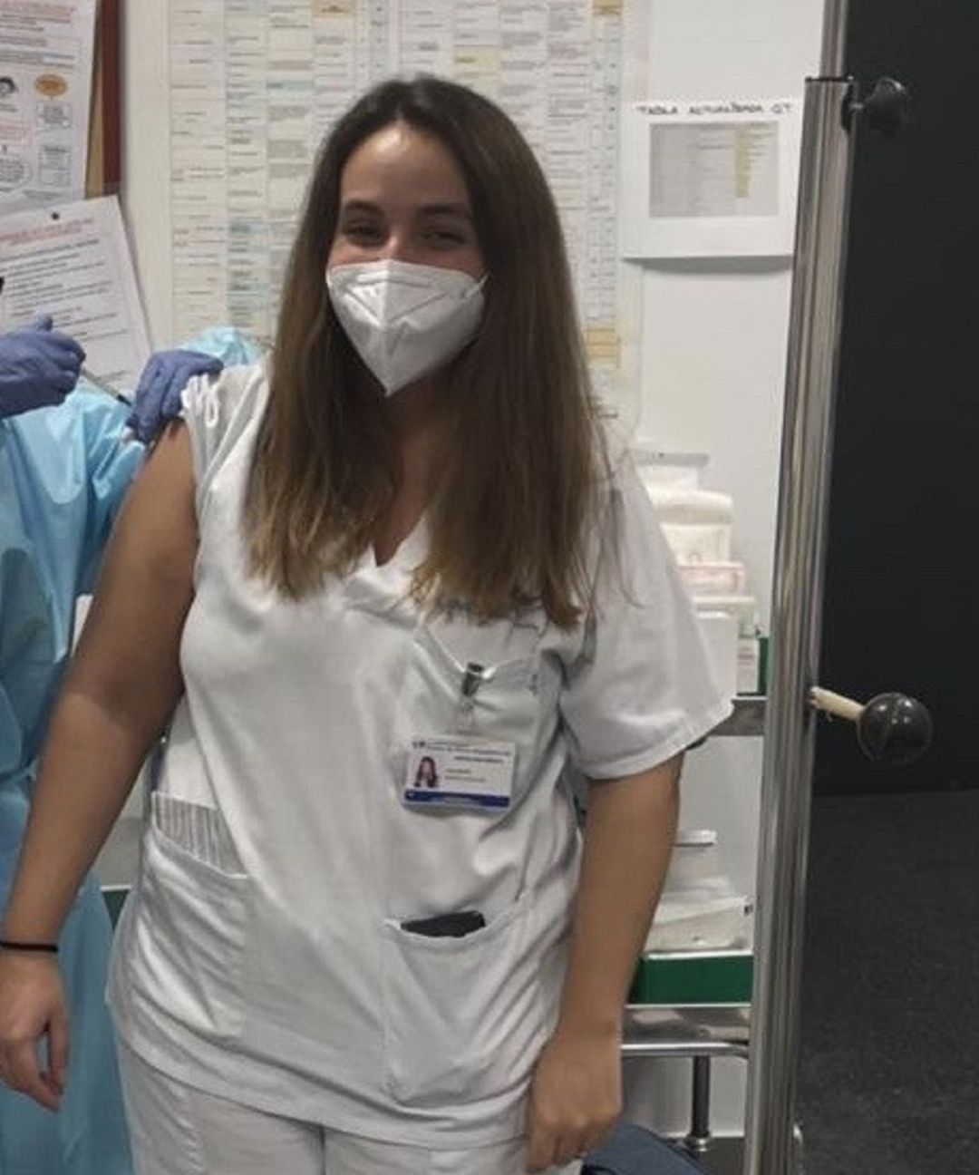 Ana Morito, una sanitaria iliturgitana que ha sufrido las consecuencias de Filomena Ana Morito, una sanitaria iliturgitana que ha sufrido las consecuencias de Filomena