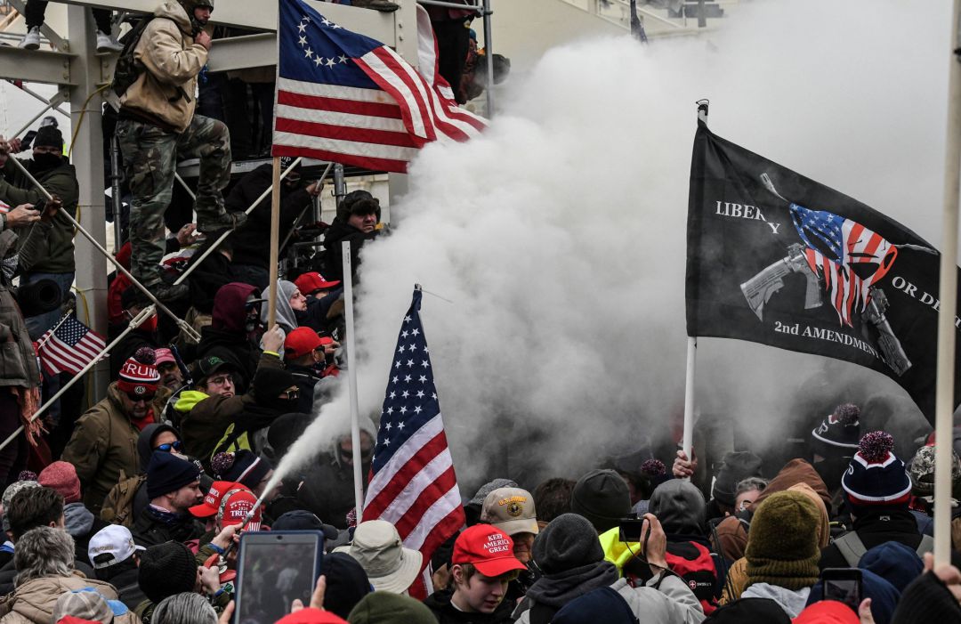 Protestas de los seguidores de Trump del 6 de enero frente al Capitolio en Washington (EEUU). Protestas de los seguidores de Trump del 6 de enero frente al Capitolio en Washington (EEUU).