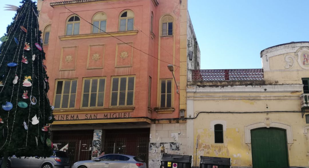 Fachada del Cine San Miguel de Martos. Fachada del Cine San Miguel de Martos.