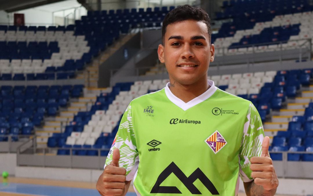 Cléber, refuerzo del Palma Futsal. Cléber, refuerzo del Palma Futsal.