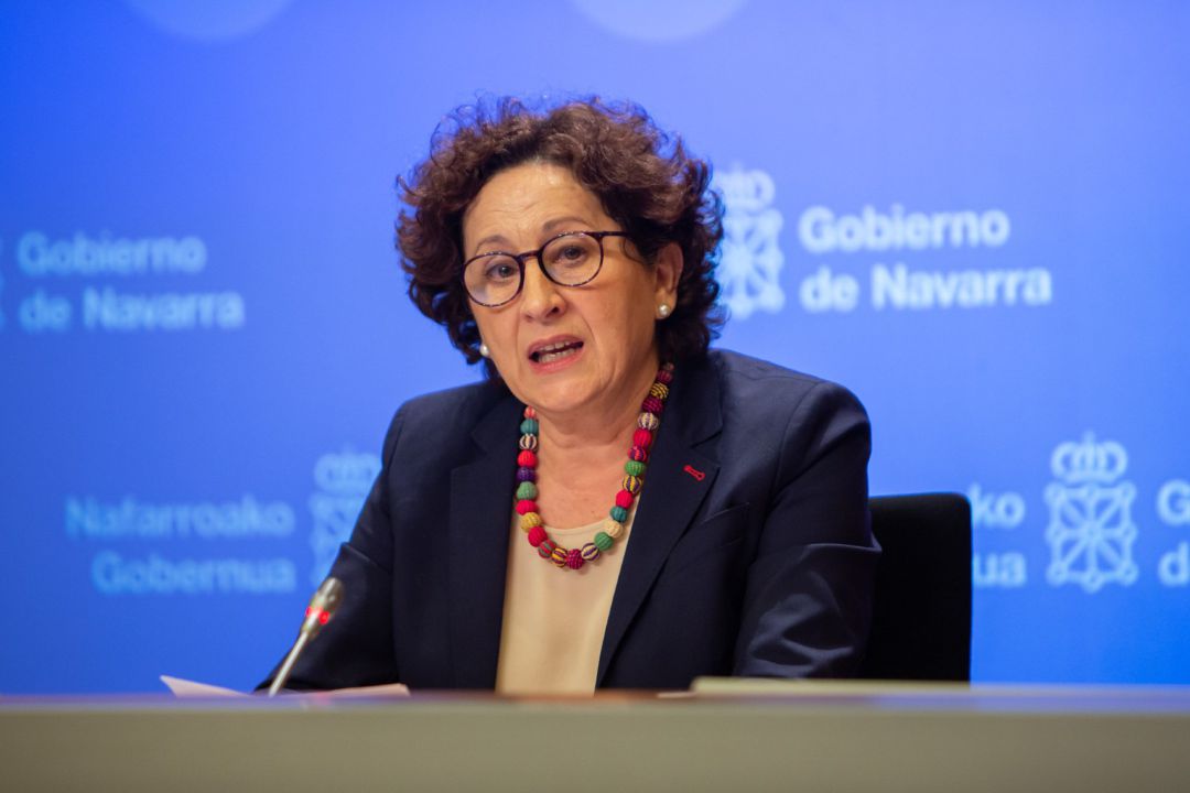 La consejera de Derechos Sociales, Mari Carmen Maeztu La consejera de Derechos Sociales, Mari Carmen Maeztu