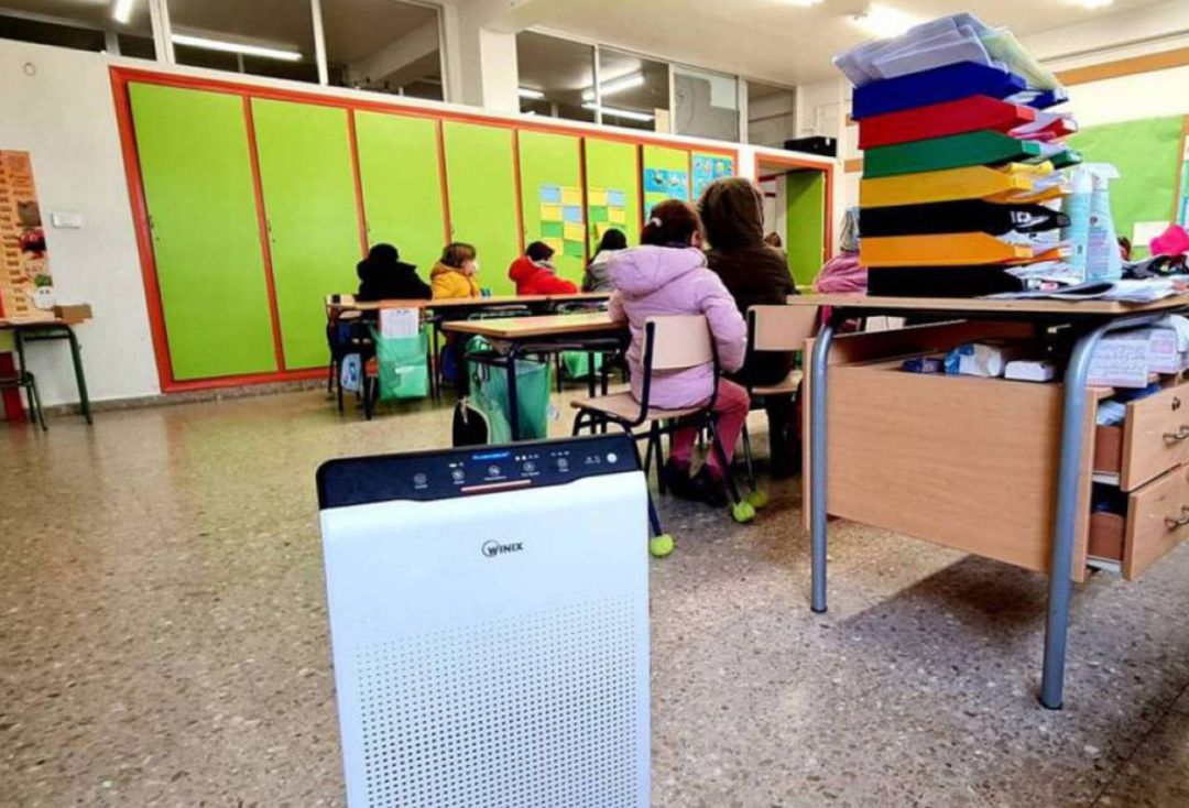 El frío y la pandemia causan problemas en las clases de colegios e institutos El frío y la pandemia causan problemas en las clases de colegios e institutos
