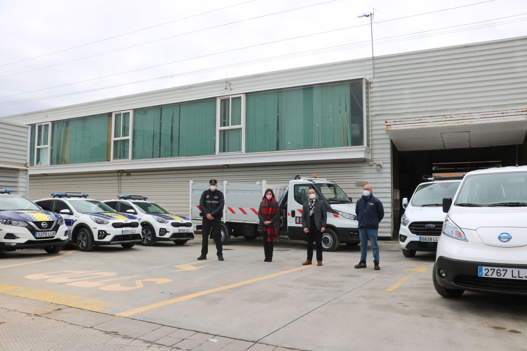 Flota de vehículos de la Policía de Quart de Poblet Flota de vehículos de la Policía de Quart de Poblet