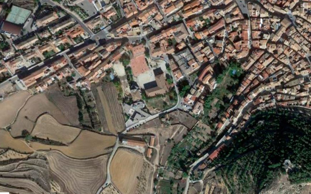 Imagen aérea de Andorra (Teruel) Imagen aérea de Andorra (Teruel)