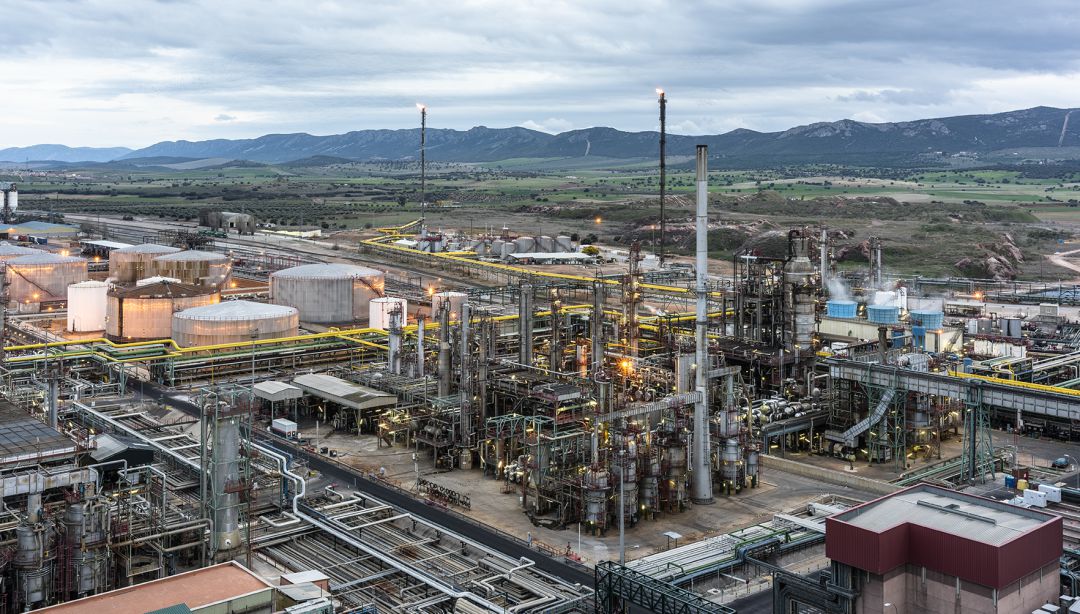 Complejo Industrial de Repsol en Puertollano Complejo Industrial de Repsol en Puertollano