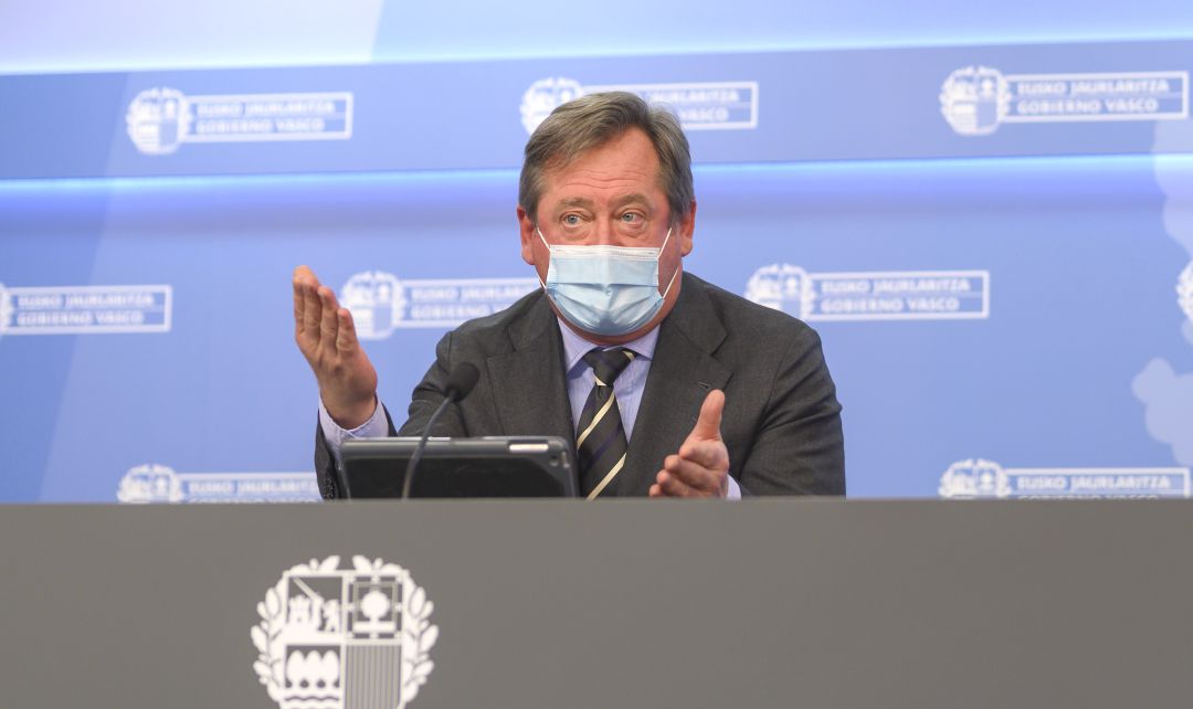 Bingen Zupiria, portavoz del Gobierno vasco Bingen Zupiria, portavoz del Gobierno vasco