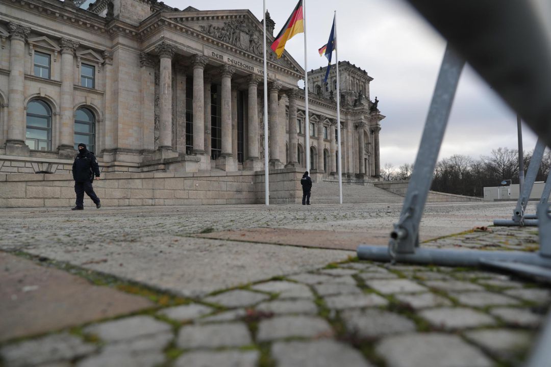 Image del Bundestag alemán, en Berlín. Image del Bundestag alemán, en Berlín.