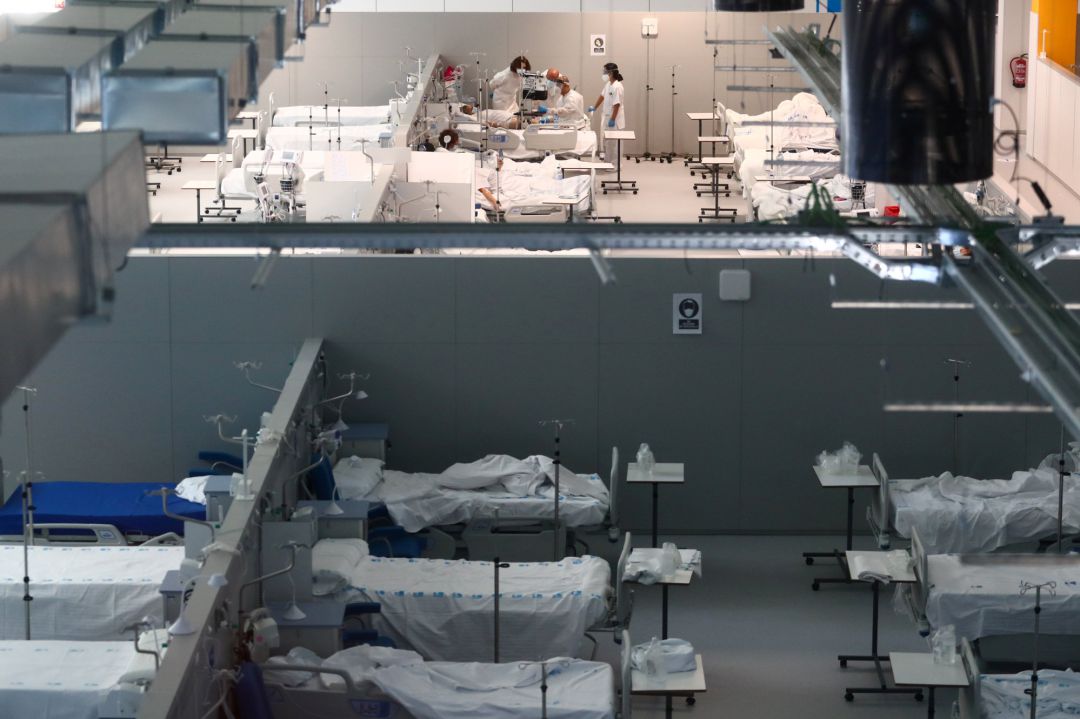 El hospital Enfermera Isabel Zendal de Madrid El hospital Enfermera Isabel Zendal de Madrid