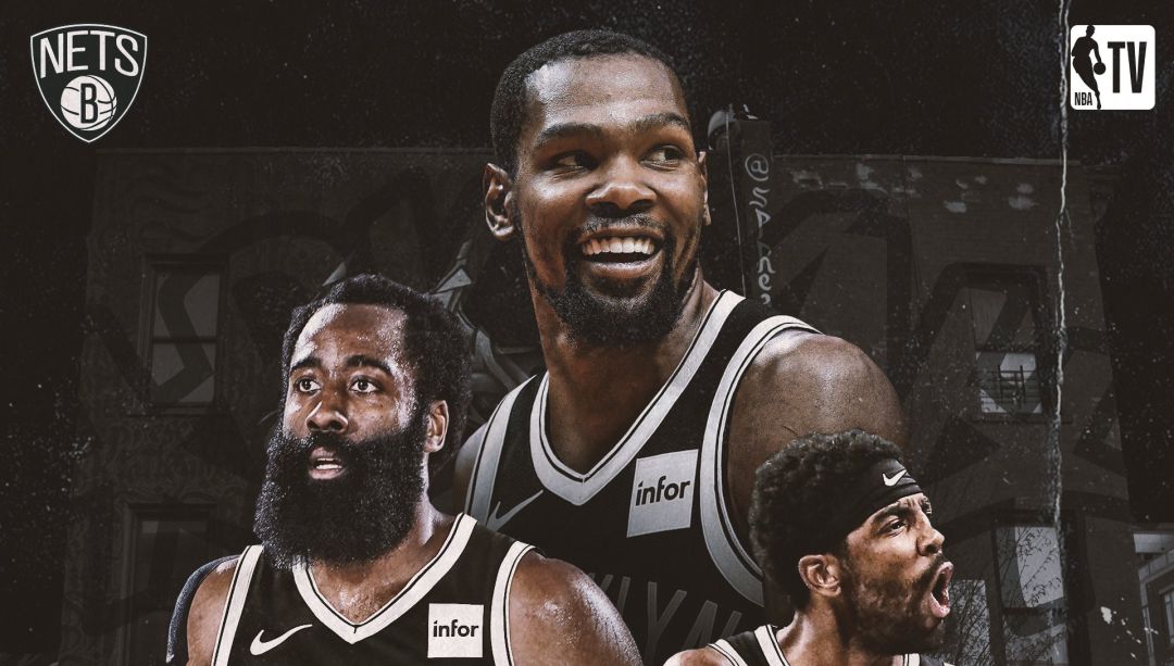 James Harden se une a Kevin Durant y Kyrie Irving James Harden se une a Kevin Durant y Kyrie Irving
