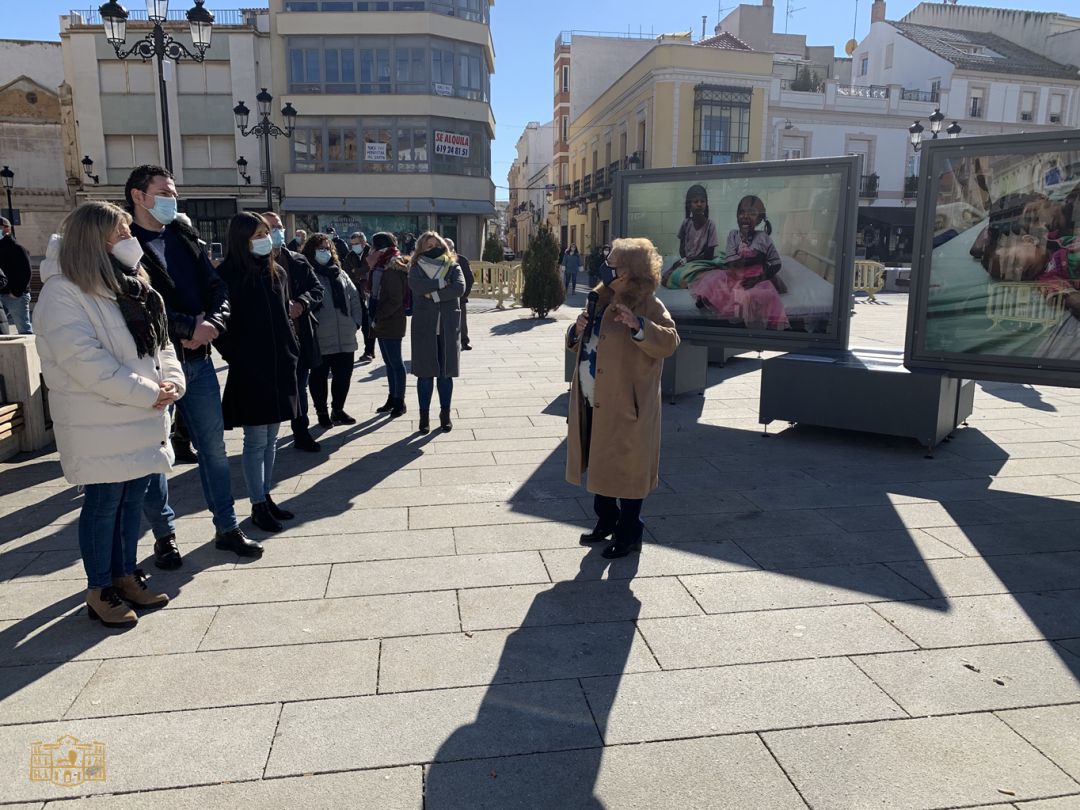 Momento de la inauguración Momento de la inauguración