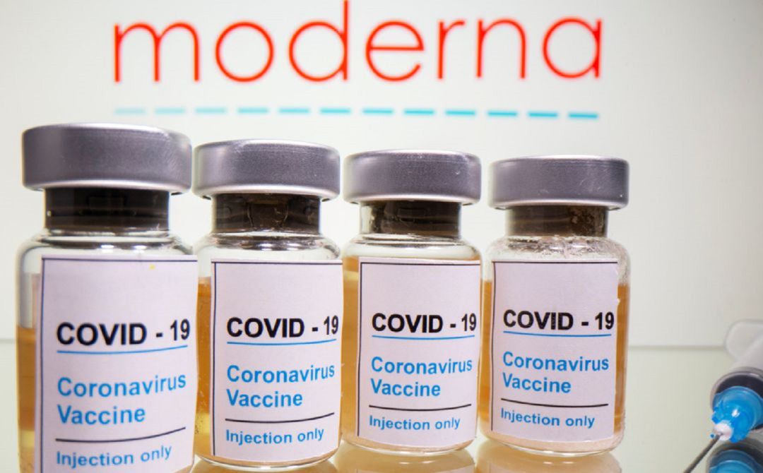 Euskadi recibe hoy 1.400 vacunas de Moderna que serán para los sanitarios. Euskadi recibe hoy 1.400 vacunas de Moderna que serán para los sanitarios.