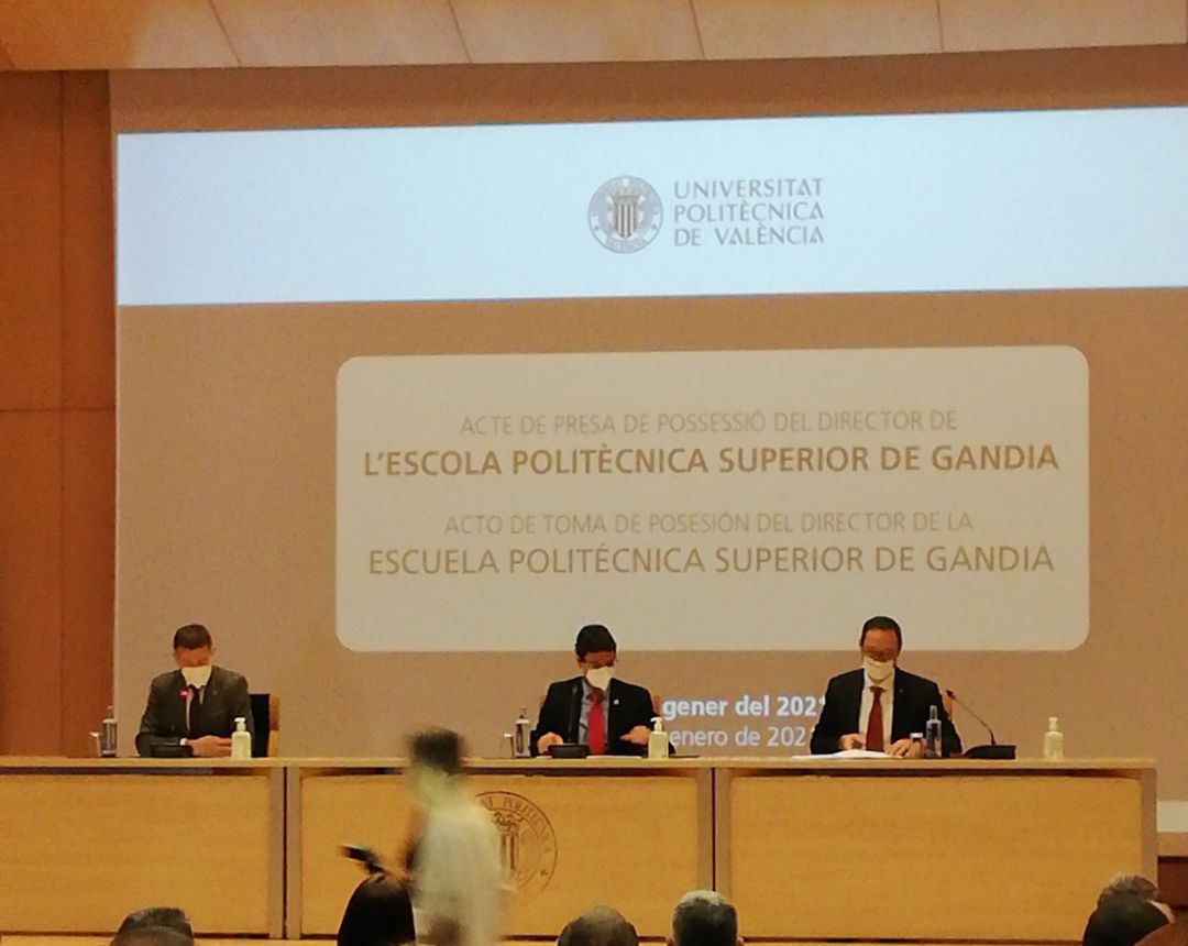 Acto de toma de posesión de Jesús Alba como director del Campus de Gandia Acto de toma de posesión de Jesús Alba como director del Campus de Gandia