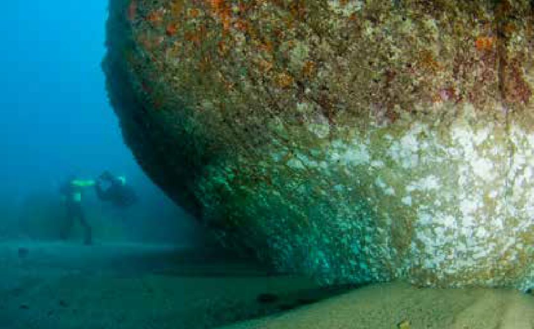 Una immersió per veure la pèrdua de sediments sorrencs Una immersió per veure la pèrdua de sediments sorrencs