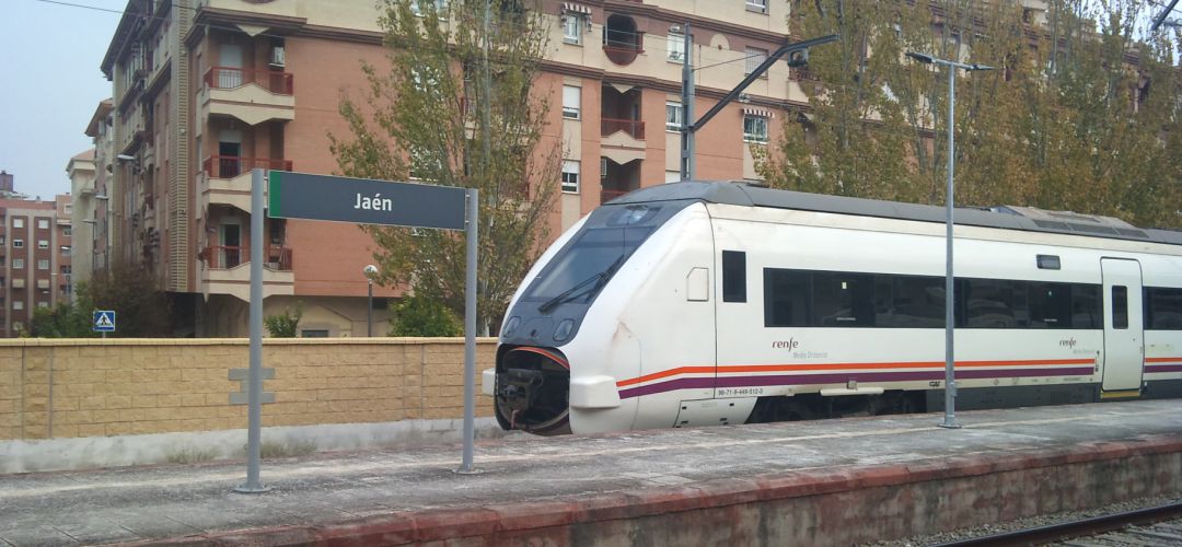 Estación de tren de Jaén. Estación de tren de Jaén.