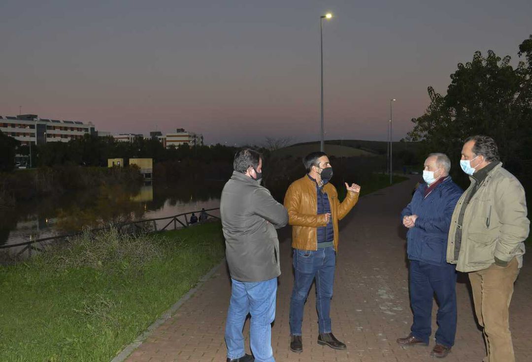 Nueva iluminación de la Laguna de Torrox Nueva iluminación de la Laguna de Torrox