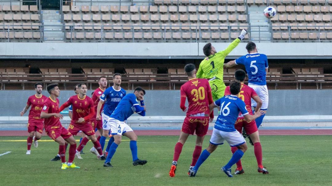 Imagen del partido ante el Antoniano Imagen del partido ante el Antoniano