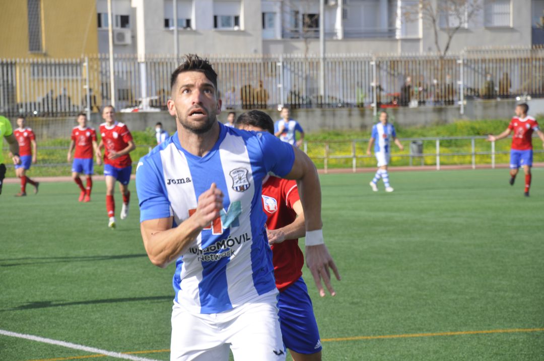 Jesús Barrera durante un partido en La Juventud Jesús Barrera durante un partido en La Juventud