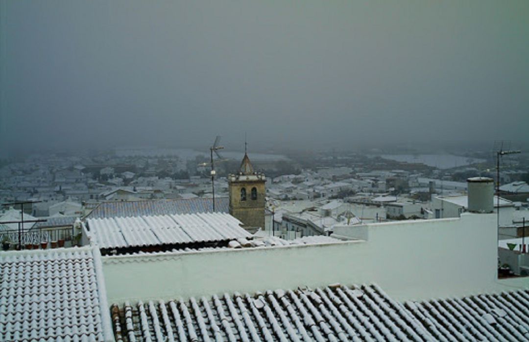 Imagen del pueblo sevillano que este miércoles amanece con -6 grados Imagen del pueblo sevillano que este miércoles amanece con -6 grados