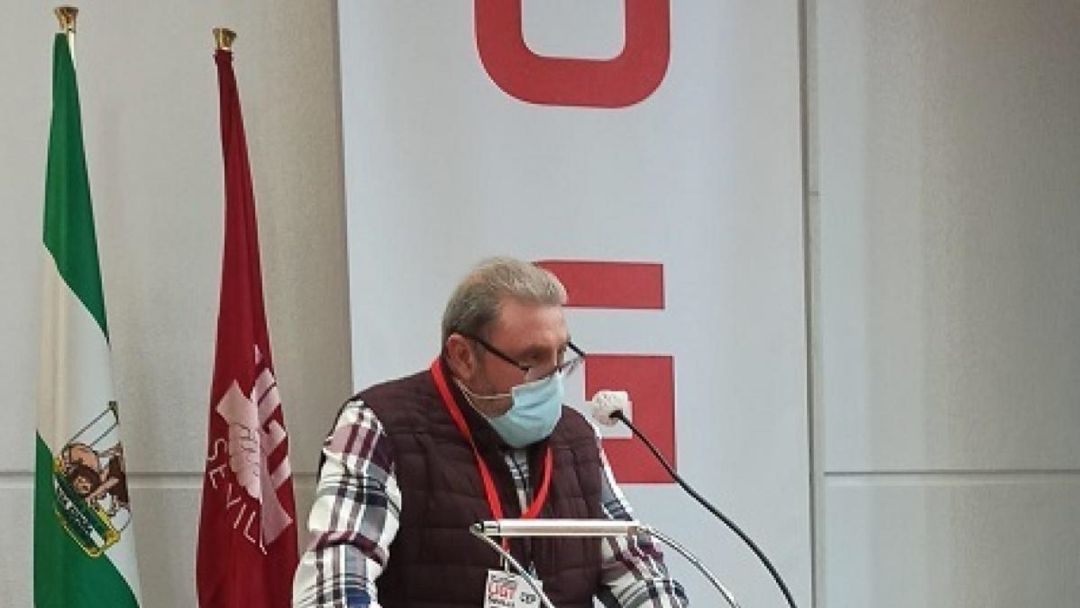 Juan Bautista Ginés, releegido por unanimidad para un tercer mandato al frente de UGT Sevilla Juan Bautista Ginés, releegido por unanimidad para un tercer mandato al frente de UGT Sevilla