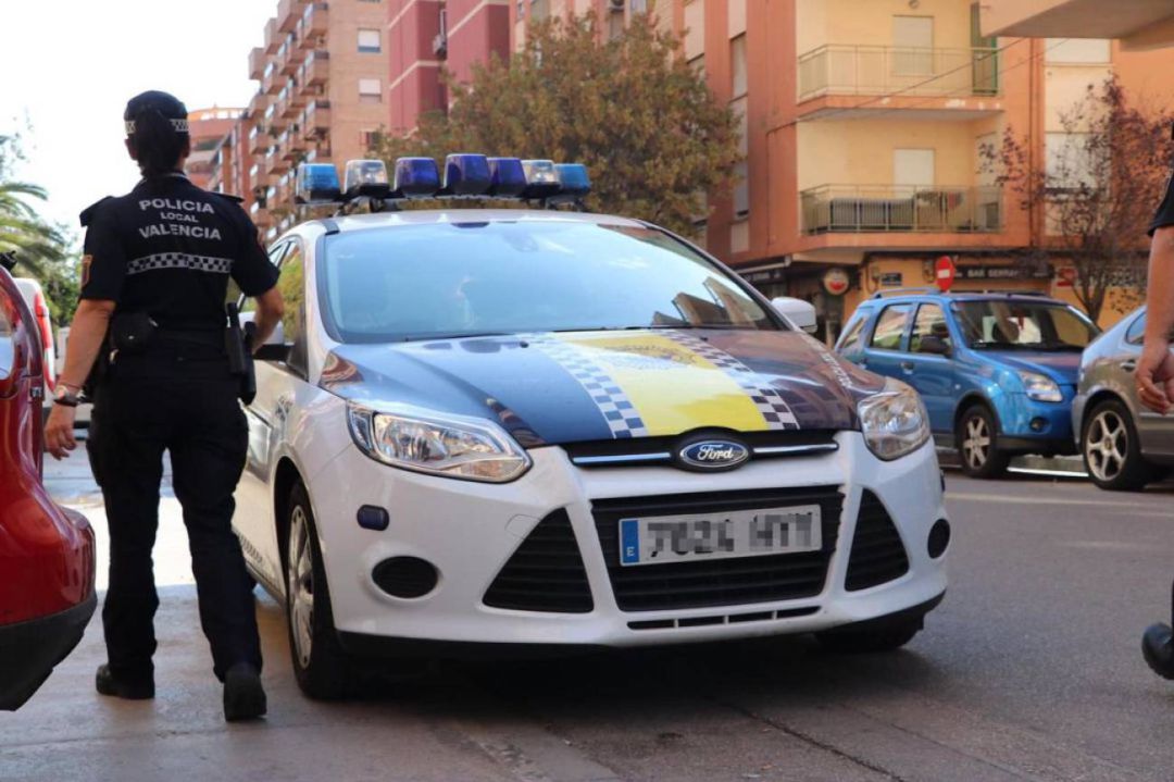 Foto de archivo de la Policía Local de València Foto de archivo de la Policía Local de València