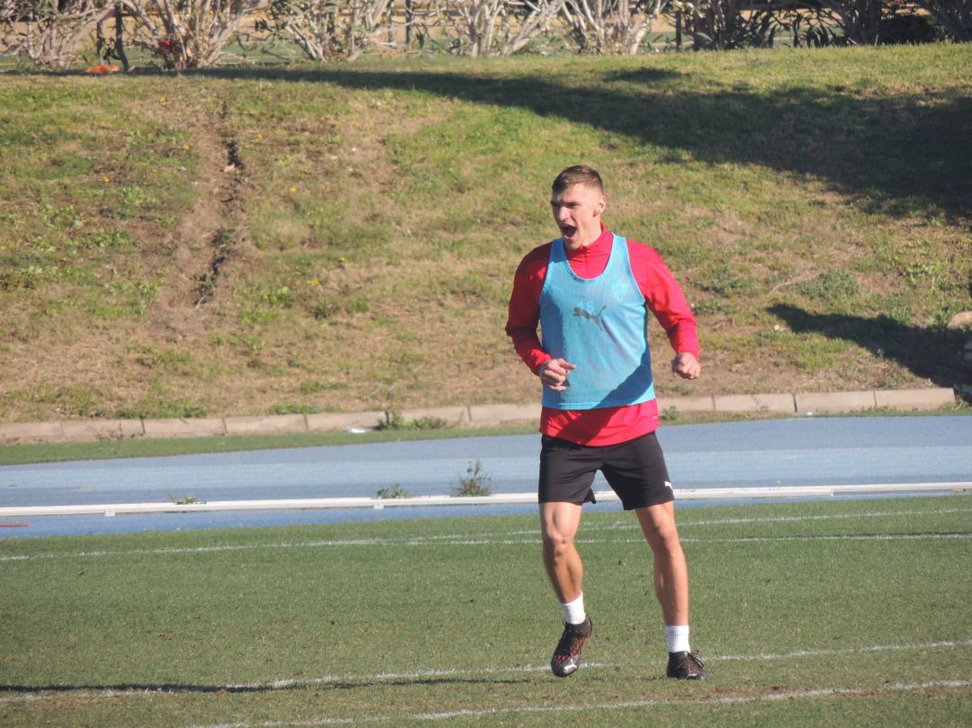 Nikola Maras, un jugador de carácter para el Almería. Nikola Maras, un jugador de carácter para el Almería.