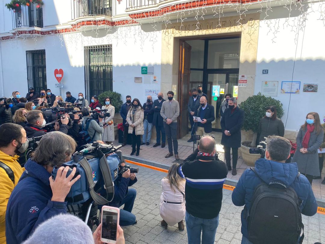 Concentración este martes a las puertas del Ayuntamiento de Cártama Concentración este martes a las puertas del Ayuntamiento de Cártama