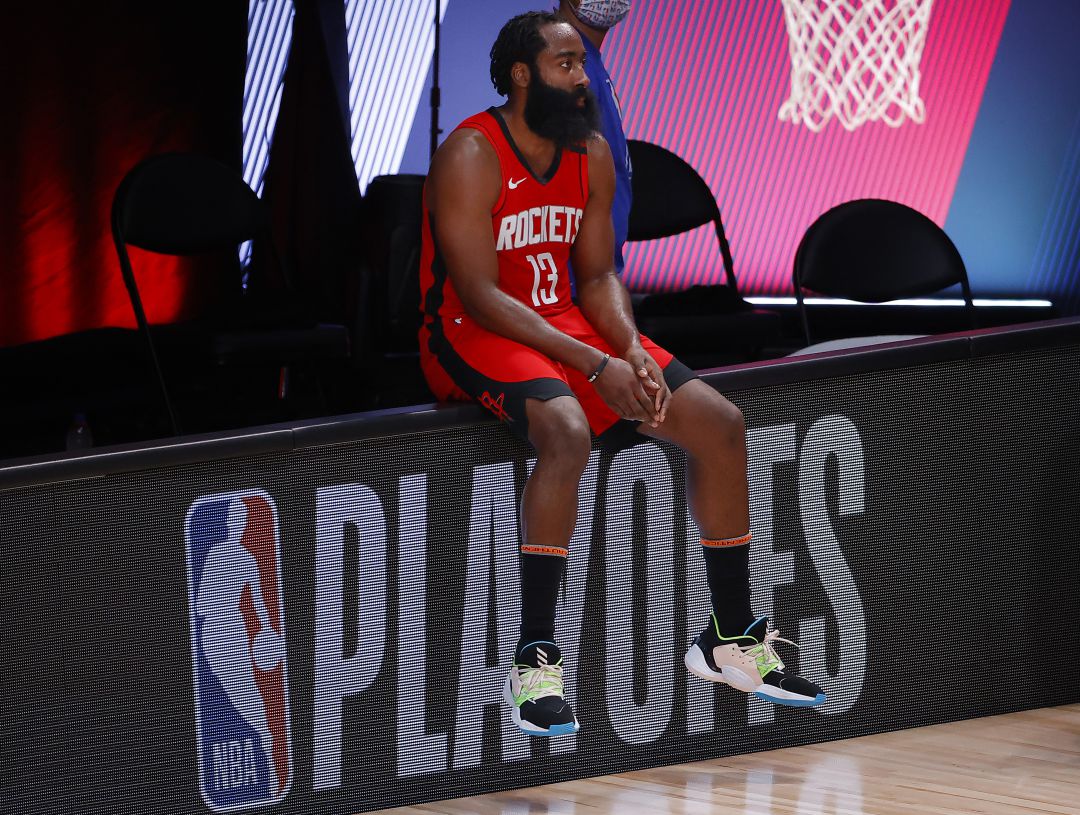 James Harden, durante los últimos 'play-offs' de la NBA con Houston Rockets James Harden, durante los últimos 'play-offs' de la NBA con Houston Rockets