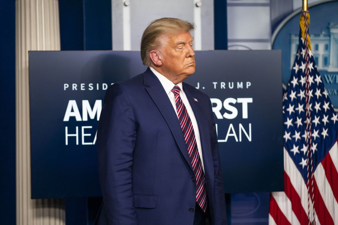 El presidente de Estados Unidos, Donald Trump El presidente de Estados Unidos, Donald Trump
