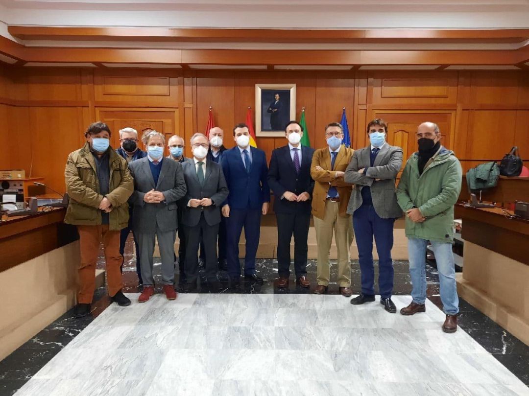 Firma del acuerdo de usos de 'Caballerizas Reales' Firma del acuerdo de usos de 'Caballerizas Reales'