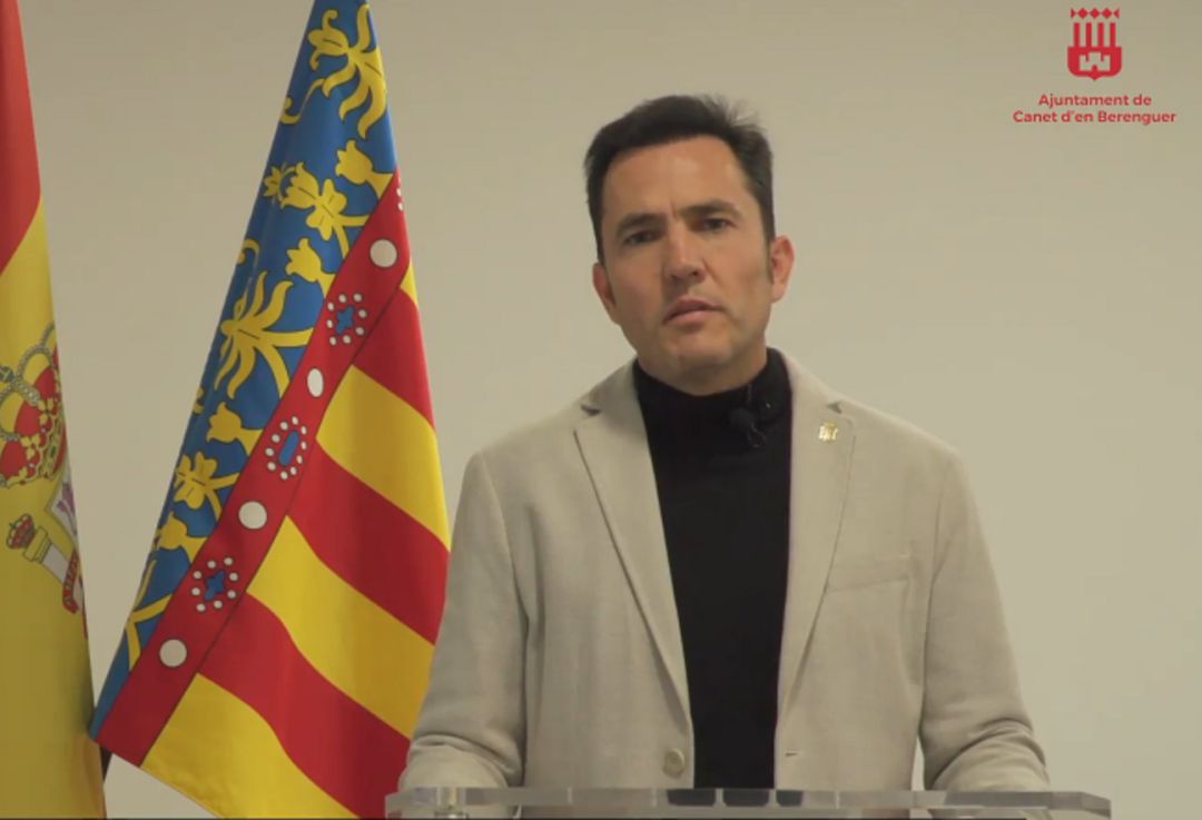 Pere Antoni, alcalde de Canet d'en Berenguer Pere Antoni, alcalde de Canet d'en Berenguer