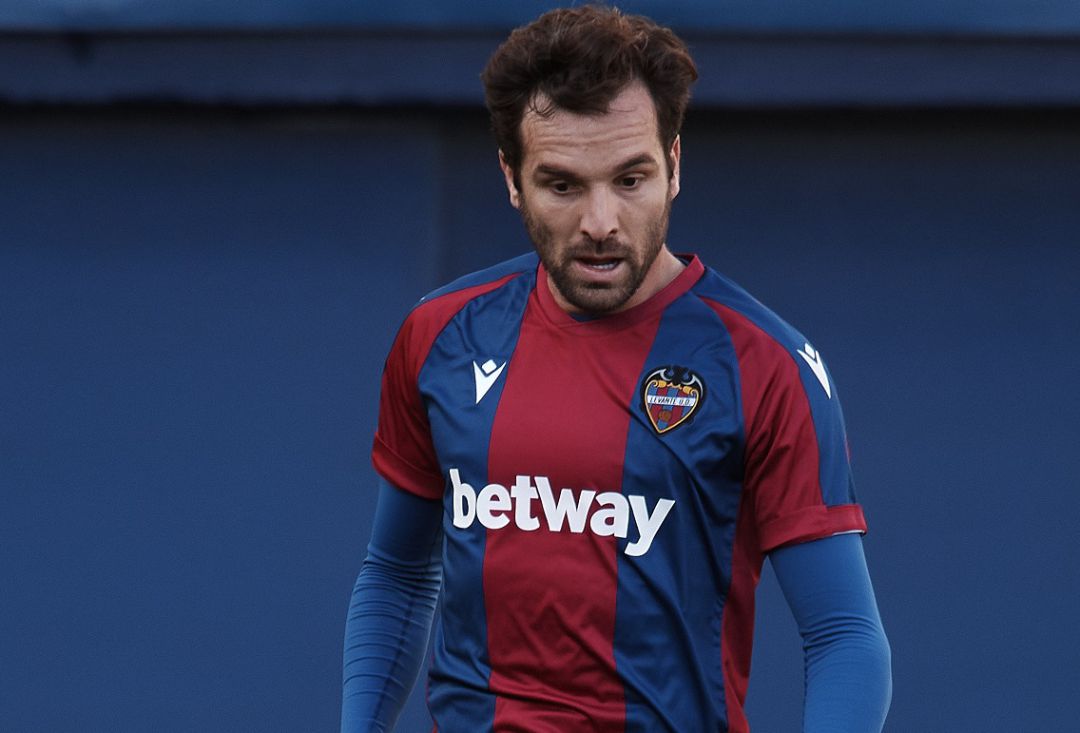 Toño García con el Levante Toño García con el Levante